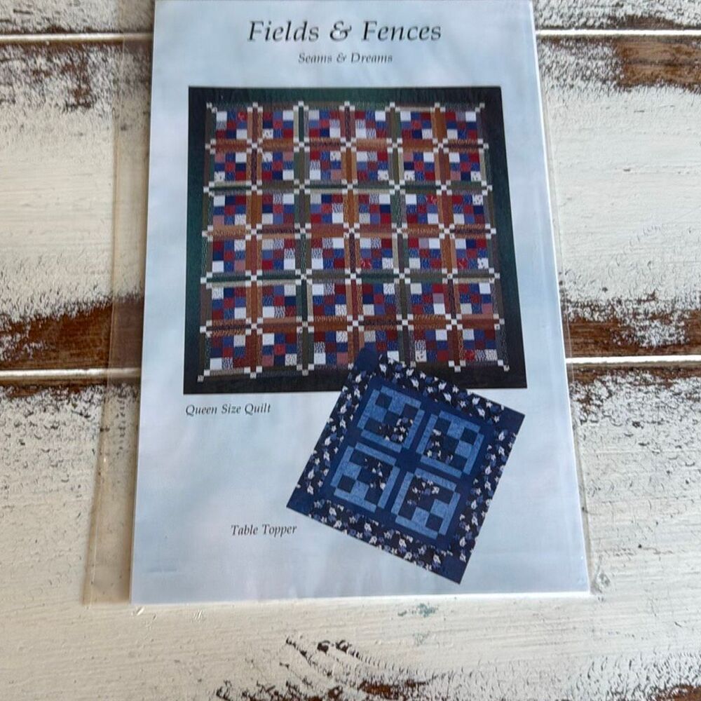 Fields and fences quilt pattern
